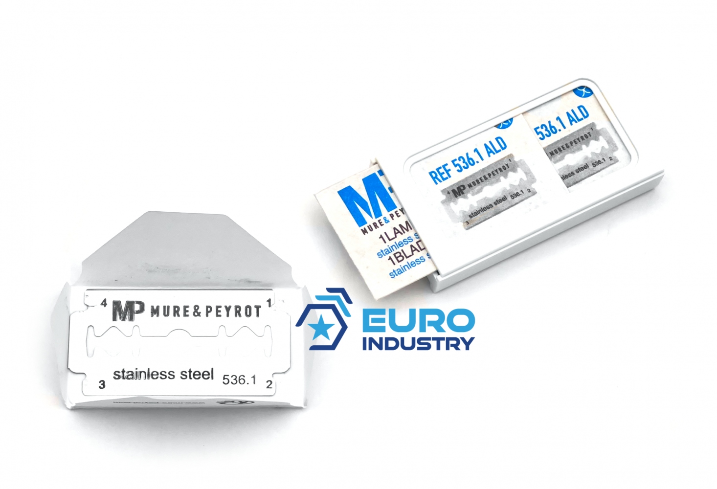 pics/Mure et Peyrot/536.1 ALD/mure-et-peyrot-536-1-ald-zaza-industrial-razor-blades-stainless-steel-43x22mm-pack-of10-l.jpg